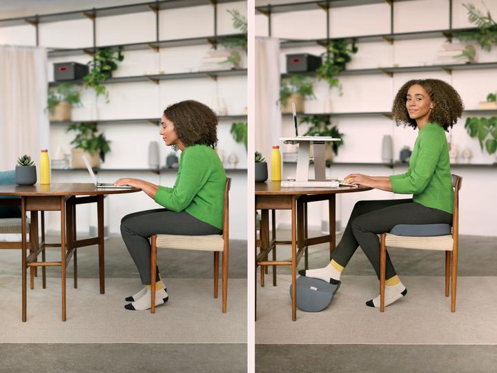 Actual product image Leitz Ergo Cosy footrest (26 x 14 x 40.5 cm)
