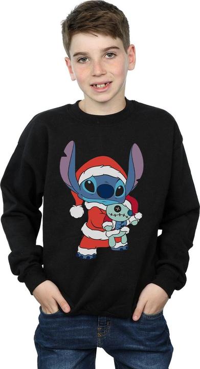 Immagine prodotto Disney Lilo And Stitch Stitch Christmas Felpa Ragazzi (128)