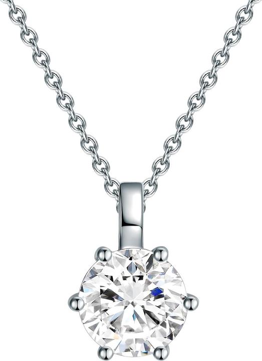 Produktbild Trilani Damen Sterling Silber Zirkonia silber 40,0 cm Basiskette + 5,0 cm Verlängerung - 16264 (Sterling Silber, 40 - 45 cm)