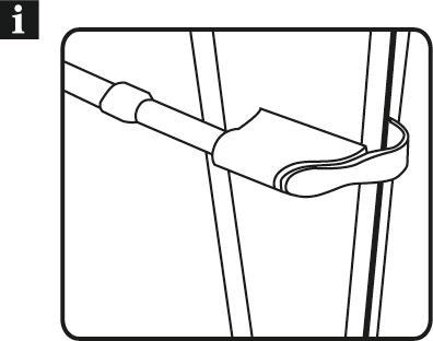 Image du produit Gardinia Barre de serrage 75-125 cm, argent