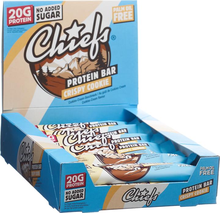 Image du produit Chiefs Protein Bar (Biscuit, 12 pcs, 660 g)