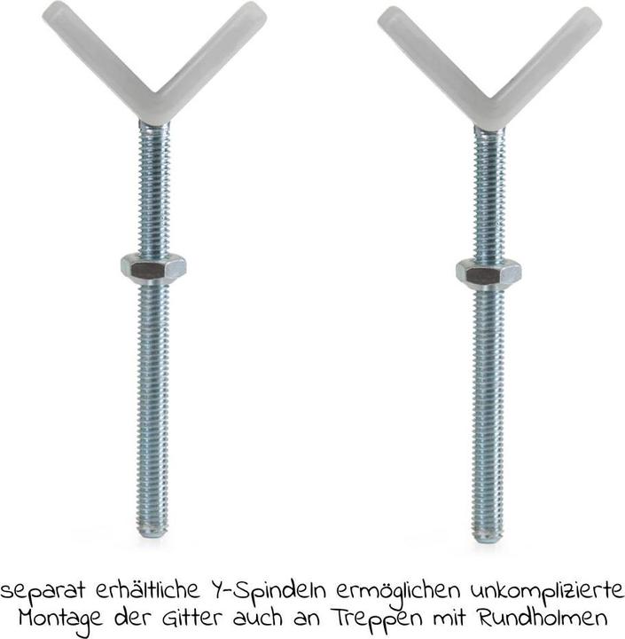 Produktbild Hauck Safety Gate Extension 21 cm Dark Grey (21 cm)