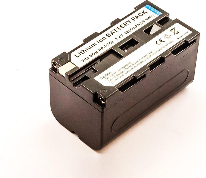 Image du produit AGI Batterie compatible avec Sony HXR-NX3 - Batterie - 4.000 mAh (Batterie)