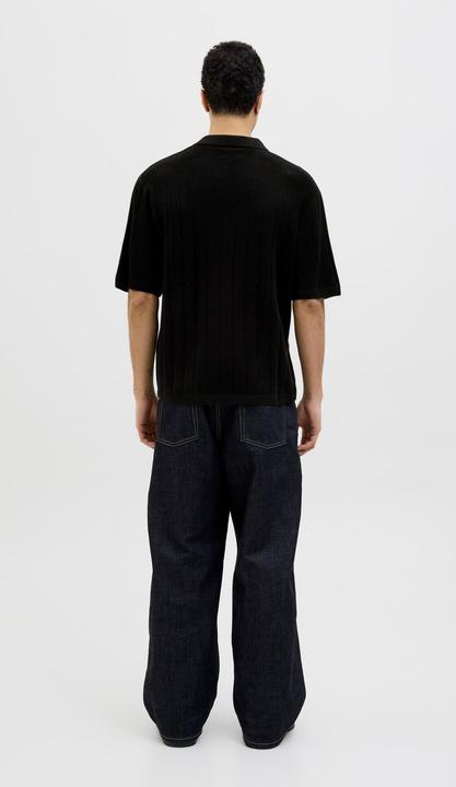Actual product image Jack & Jones Jorvarenna Knit Ss Split Neck (XXL)
