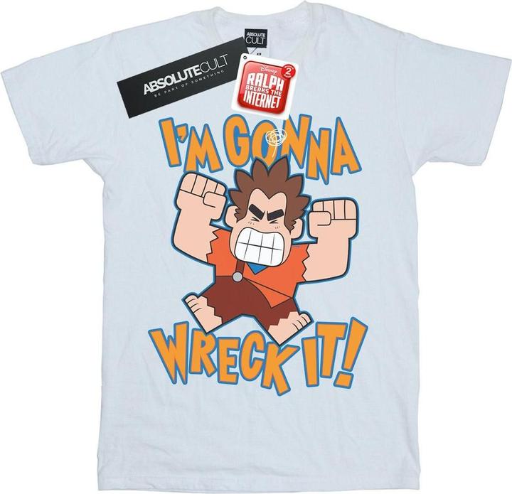 Immagine prodotto Disney Wreck It Ralph I'm Gonna Wreck It Maglietta Ampia Donna (M)