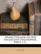 Hume's position in English philosophy (German)