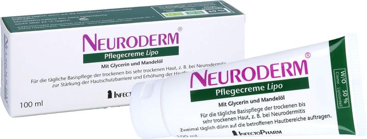 Actual product image Neuroderm Lipo care cream, 100 ml Cream (100 ml, 24h cream)