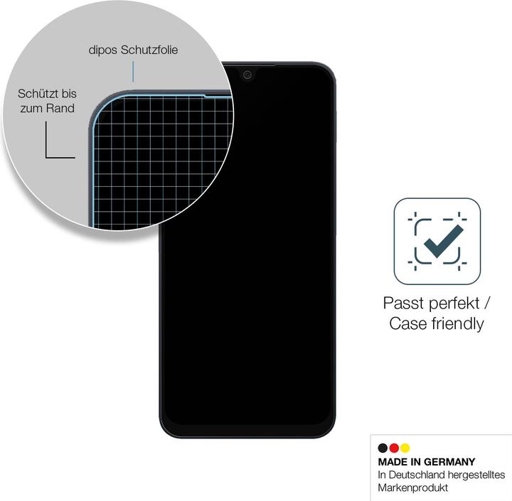 Produktbild Dipos Anti-Shock Displayschutz Matt 9H (1 Stück, Samsung Galaxy S21)