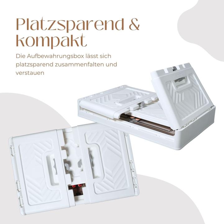 Produktbild Hermex Modul-Set 45 Faltbox Vorratsschrank 1 Basis 1 Erweiterung (45 x 30 x 55 cm)
