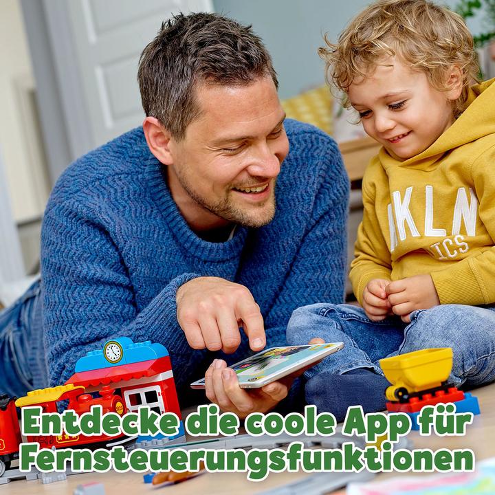 Productafbeelding LEGO Stoomspoorweg (10874)