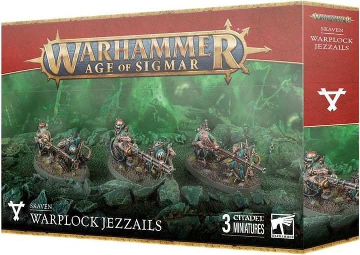 Produktbild Games Workshop Warhammer AoS - Skaven Jezzails ŕ Malepierre (Kunststoff)