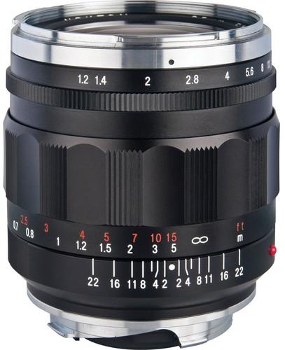 Actual product image Voigtländer Nokton lens 35mm, f/1.2 II, M bayonet (Leica M, full size)