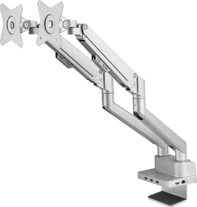 Actual product image SpeaKa Professional SP-MM-800 2-way monitor desk mount 43.2cm (17/ ) - 81.3cm (32/ ) Integrated (Table, 32.01")