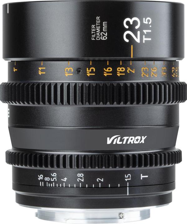 Viltrox S23mm T1.5 – Sony E-Mount Cine (Sony E, APS-C / DX, full size)