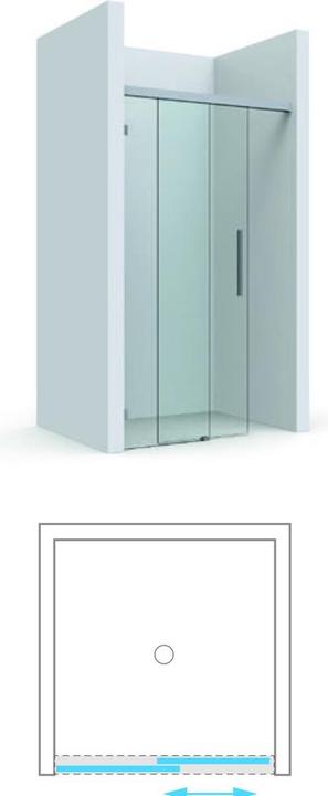 Actual product image Pauli+Sohn Niche shower complete set EVERYSPACE 8823 type 104