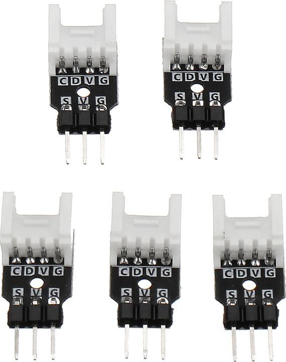 Actual product image M5Stack Adapter Grove to Servo 5 pieces