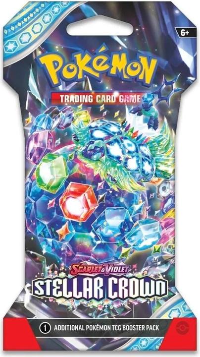 Actual product image Pokémon Stellar Crown (English, Booster Pack)