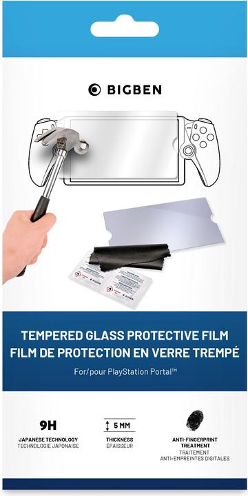 Image du produit Bigben Protecteur d'écran en verre trempé Lecteur distant PS Portal