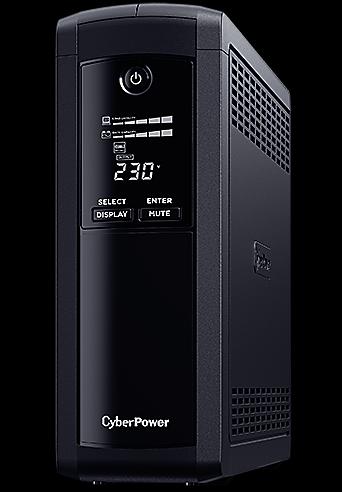 Actual product image Cyberpower ValuePRO Line-Intera. 1200VA/720W 5xSchuko (1200 VA, 720 W, Line-interactive UPS)