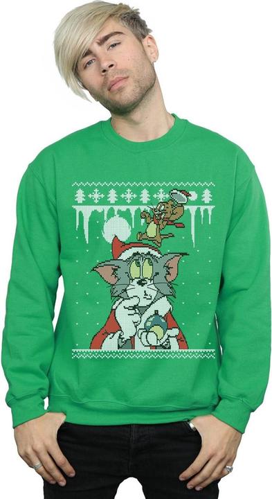 Produktbild Tom & Jerry Christmas Fair Isle Sweatshirt (S)