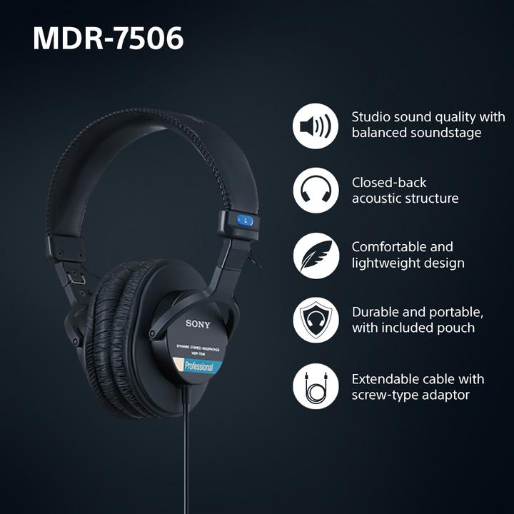 Actual product image Sony Mdr-7506 (Cable)