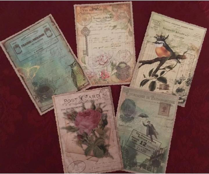 Immagine prodotto Pappnoptikum 5030 - Cartolina vintage uomo con ombrello (con mica)