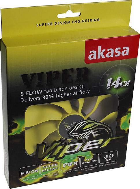 Produktbild Akasa Viper PWM Lüfter (140 mm, 1 x)
