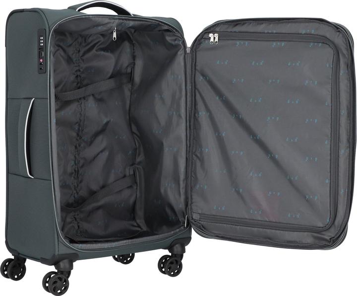 Actual product image D&N Travel Line 9204 4 wheel suitcase set 3 pieces (202 l, XL (from 140l))