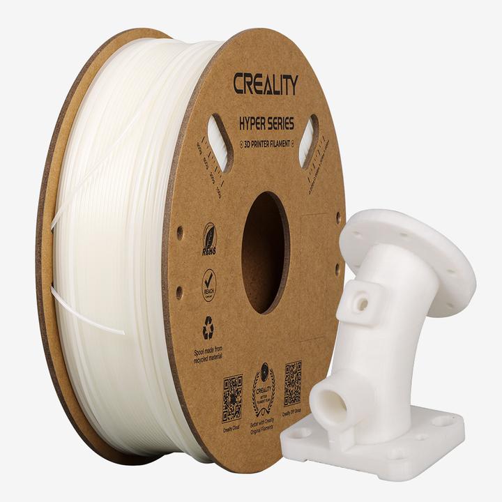 Image du produit Creality Filament ABS, blanc, 1.75 mm, 1 kg (ABS, 1.75 mm, 1000 g, Blanc)