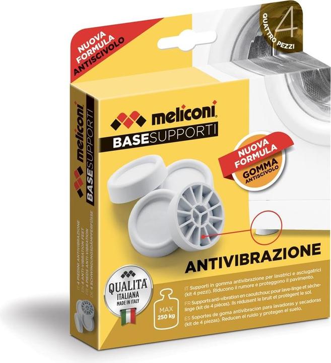 Produktbild Meliconi 656102 Waschmaschinenzubehör und -komponenten Füsse 4 Stück(e)
