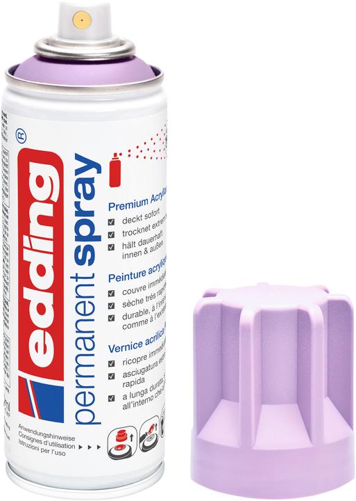 Actual product image Edding Acrylic Lacquer Spray Permanent (Violet, 0.20 l)