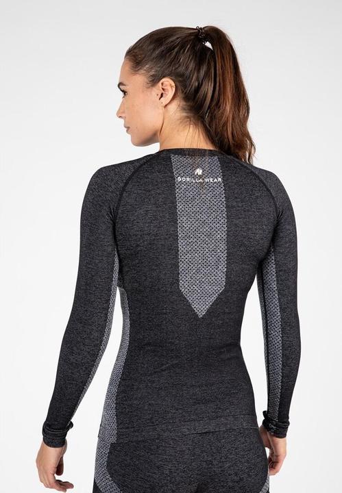 Immagine prodotto Gorilla Wear Selah Seamless Longsleeve - nero (XL)