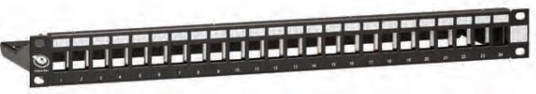 Immagine prodotto Leviton MMCPNLX24SIJ2MIL 19Z Patchanel 1U modulare vuoto nero