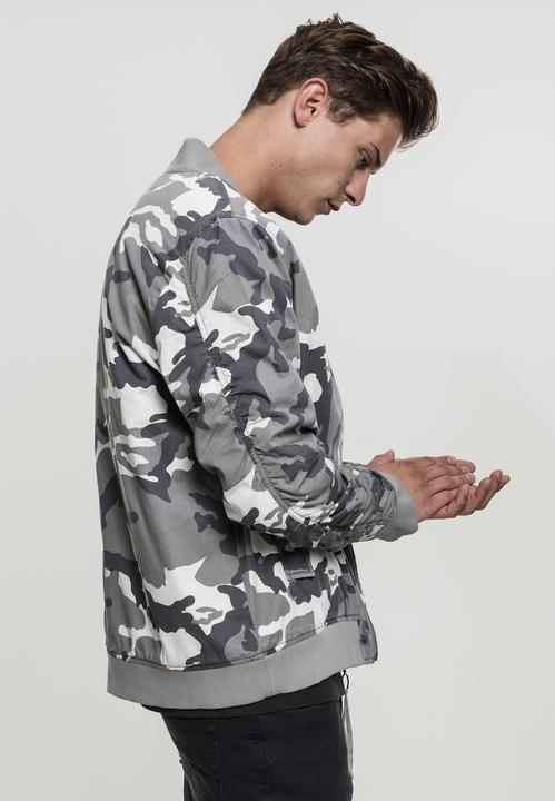 Image du produit Urban Classics Vintage Camo Cotton Bomber Jacket (L)