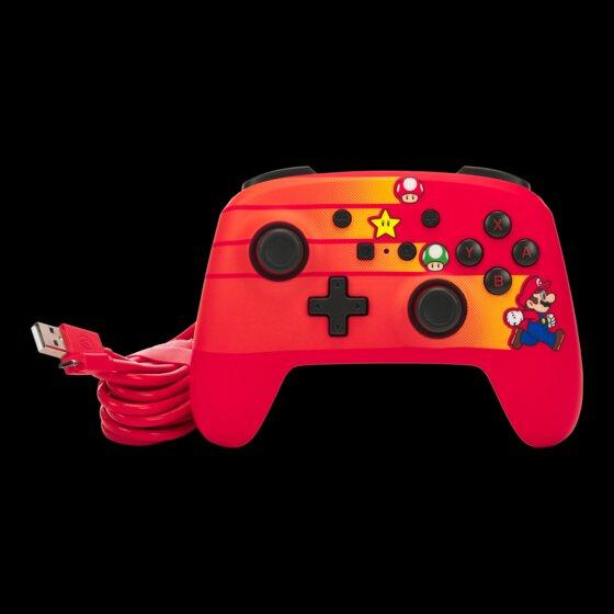 Immagine prodotto PowerA Controller con cavo migliorato per Nintendo Switch - Speedster Mario (Switch)
