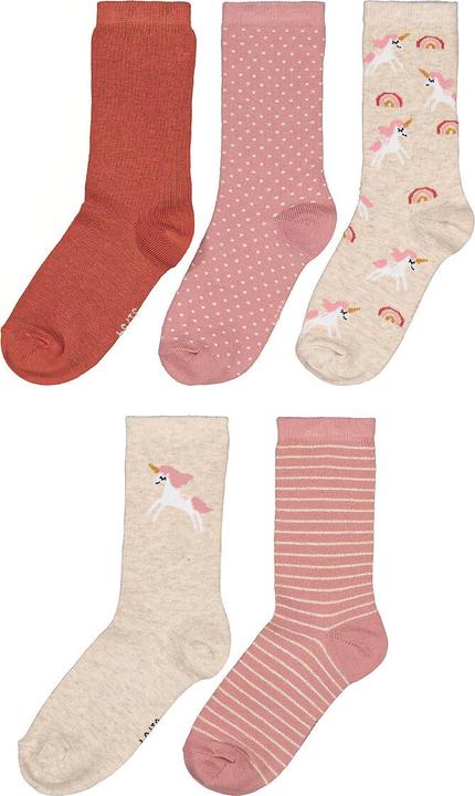 Image du produit La Redoute Collections Lot de 5 chaussettes avec motifs de licorne (Pack de 5, 27, 30)