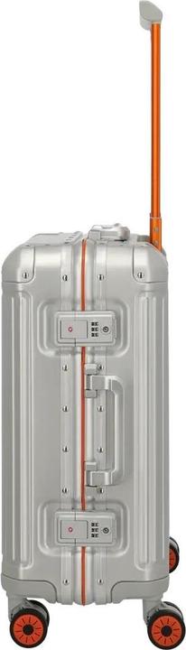 Produktbild Travelite Next - Trolley S, Silber-Orange (39 l, Handgepäck (bis 50l))