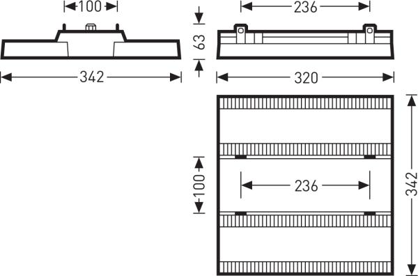 Produktbild Trilux LED-Hallenstrahler (12300 lm)