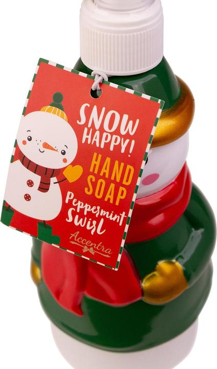 Produktbild Accentra Seifenspender mit Flüssigseife SCHNEEMANN, Duft: Peppermint Swirl (Flüssigseife, 300 ml)