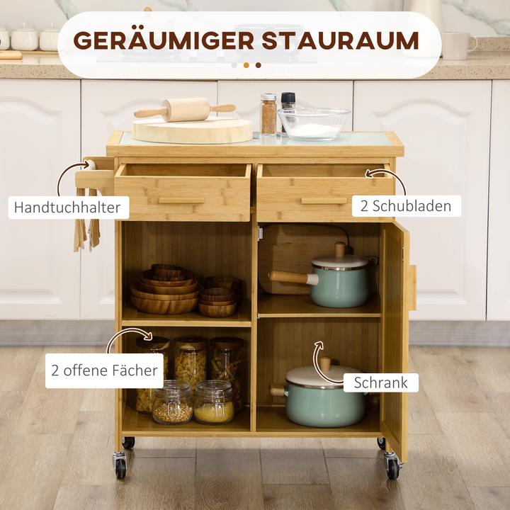 Actual product image Homcom Küchenwagen