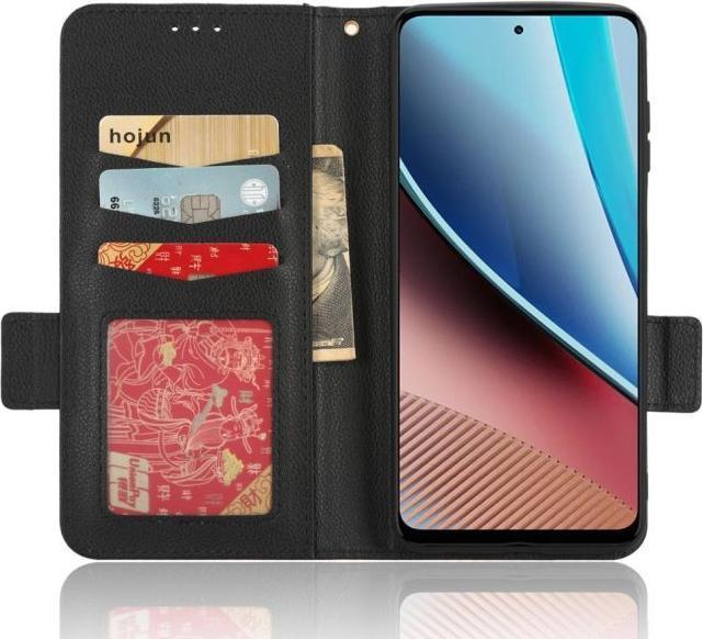 Produktbild MU Classic Litchi Leder Bookcover Series (Motorola Moto G Stylus 5G (2023))