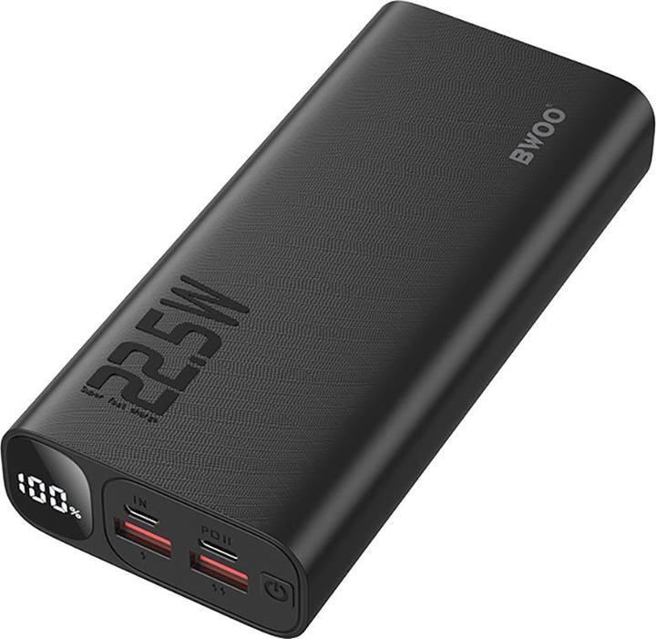 Immagine prodotto Bwoo 20W 20000 mAh power bank with LCD screen, black (20000 mAh)