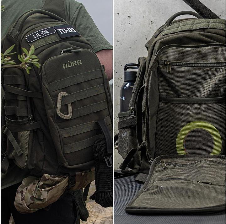 Productafbeelding Dörr Fotorugzak ProTac olijfgroen (Foto rugzak, 25 l)