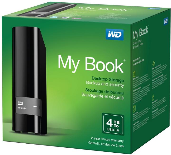Produktbild WD My Book WDBFJK0040HBK-EESN (4 TB)