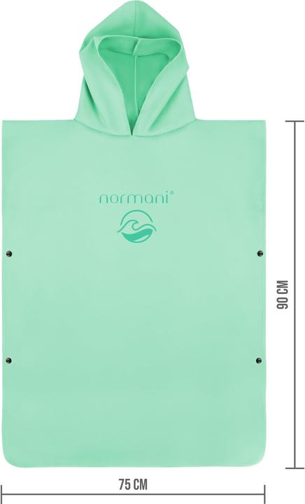 Actual product image Normani Children's microfibre bathing poncho Camuy - 9141 (One size)