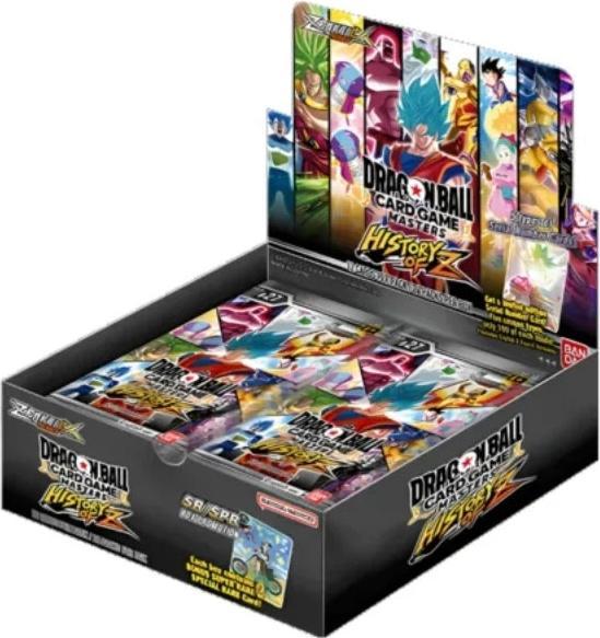 Actual product image Dragon Ball History of Z Booster Box B27 (French, Booster Pack)