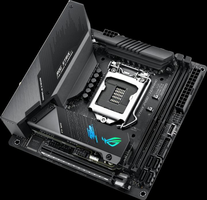 Immagine prodotto ASUS ROG Strix Z490-I Gaming (LGA 1200, Intel Z490, Mini-ITX)