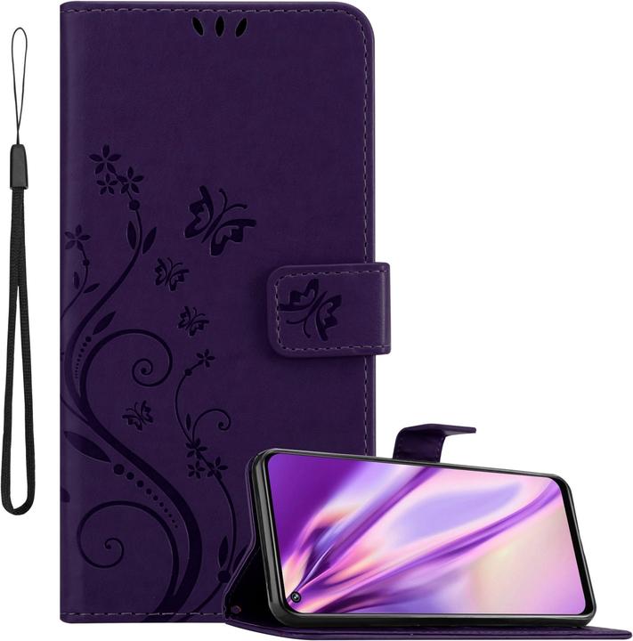 Floral violet foncé