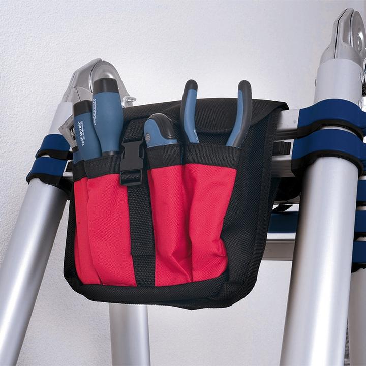 Produktbild Tedura Alu-Teleskop-Klappleiter (Teleskopleiter, 385 cm)