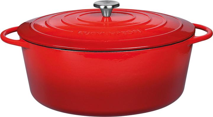 Actual product image Küchenprofi Roasting pot 'Provence (33 cm, Casserole + Stewpot, Stainless steel, Cast iron)